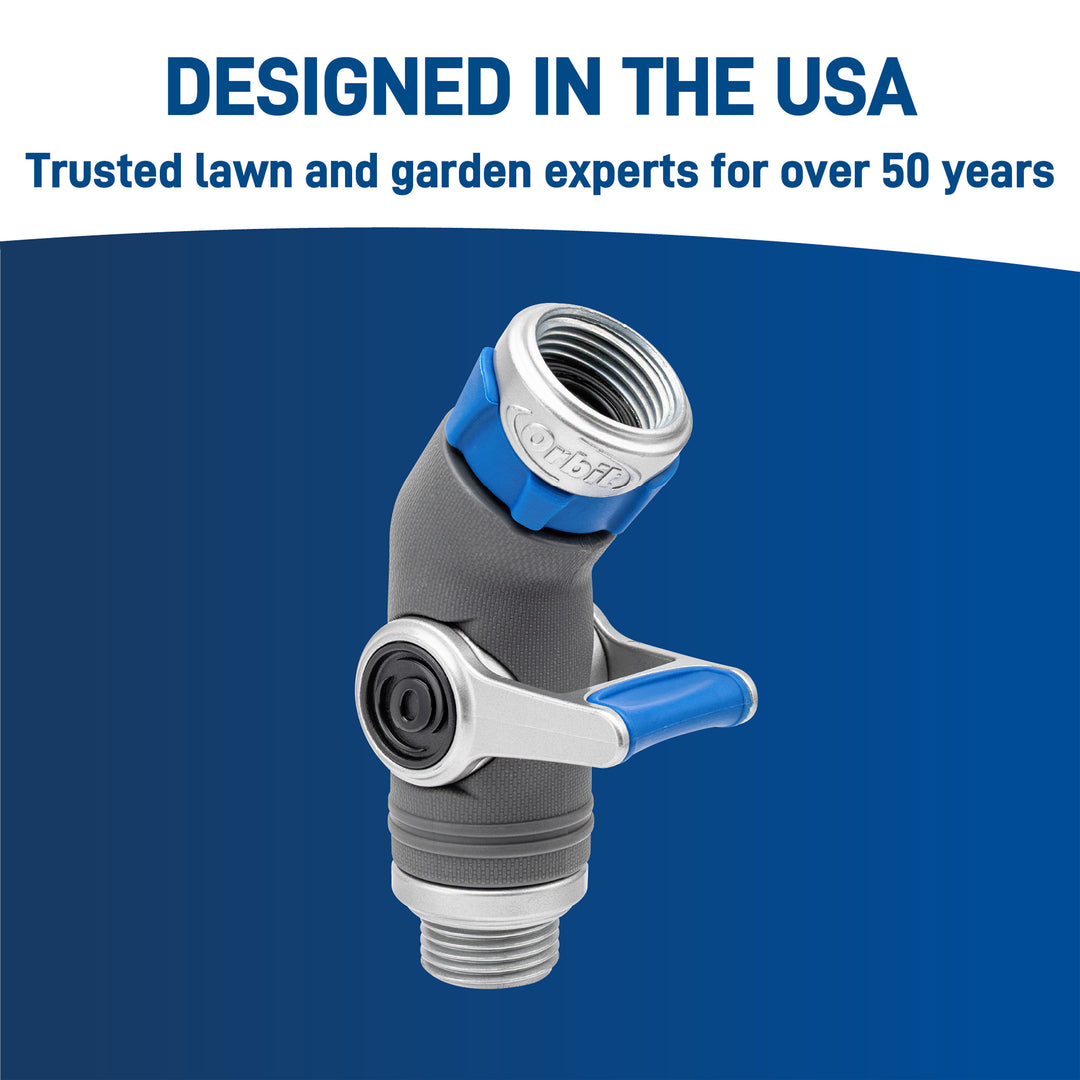 Orbit Elevated Gooseneck Shut-Off Coupling