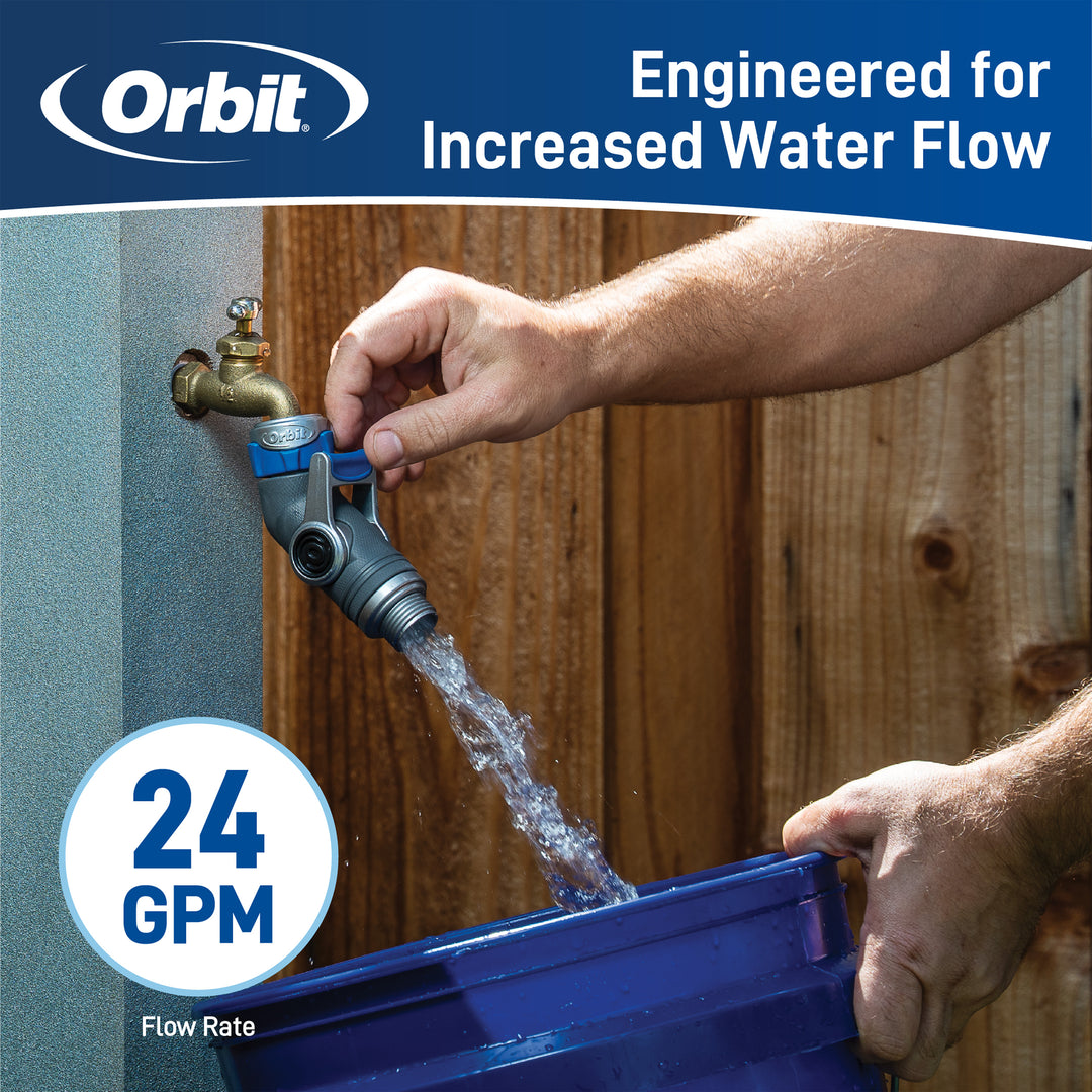 Orbit Elevated Gooseneck Shut-Off Coupling