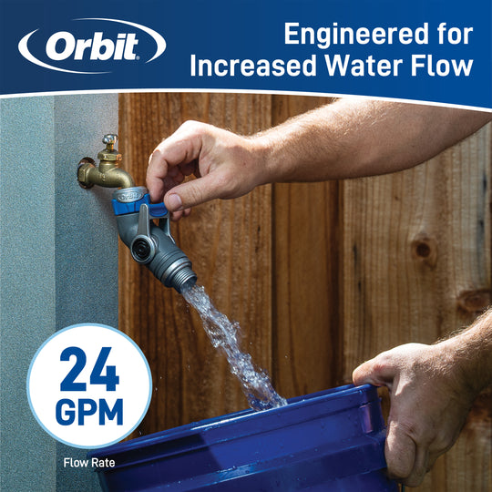 Orbit Elevated Gooseneck Shut-Off Coupling