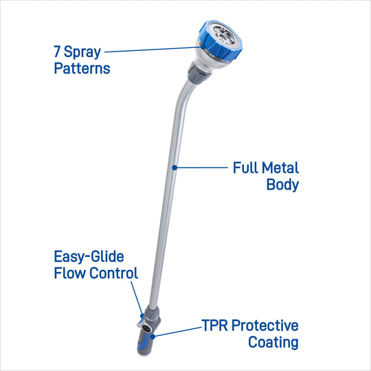 Orbit Elevated 33" Thumb Control 7-Pattern Turret Wand