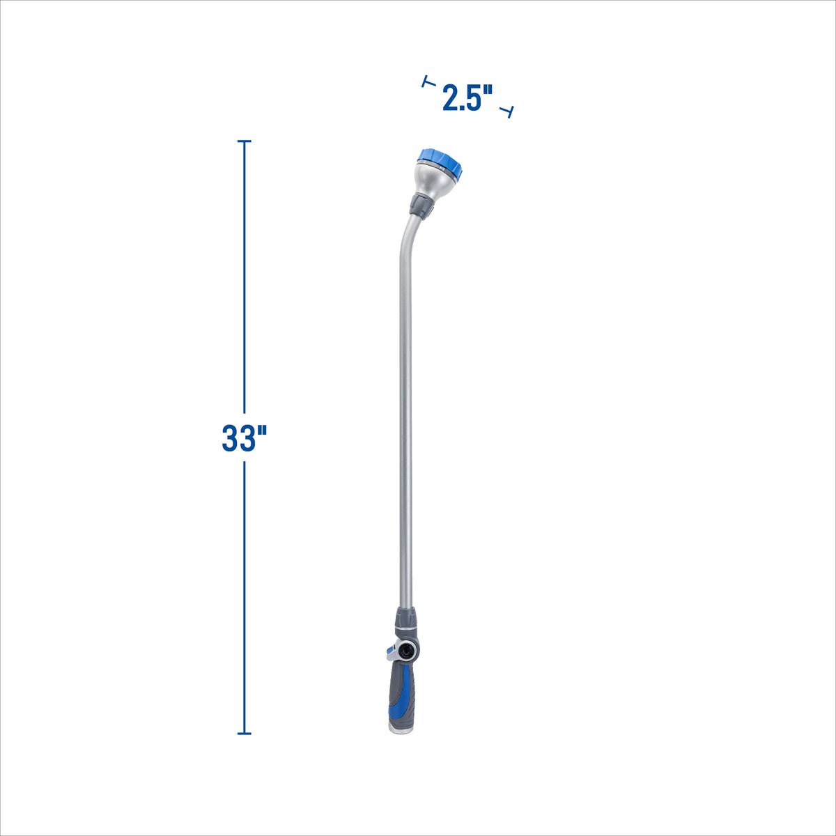 Orbit Vara de torre de 7 patrones con control de pulgar elevada de 33" 28305