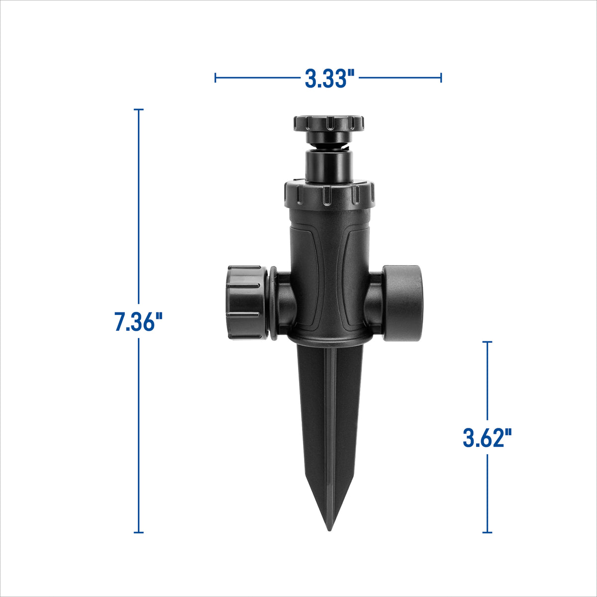 Aspersor de patrón ajustable con estaca 29807