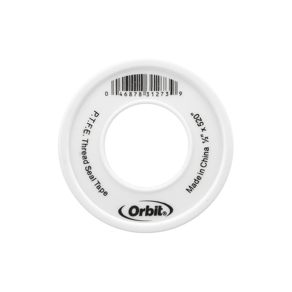 Cinta selladora de roscas para tuberías de 1/2" x 520", 31273
