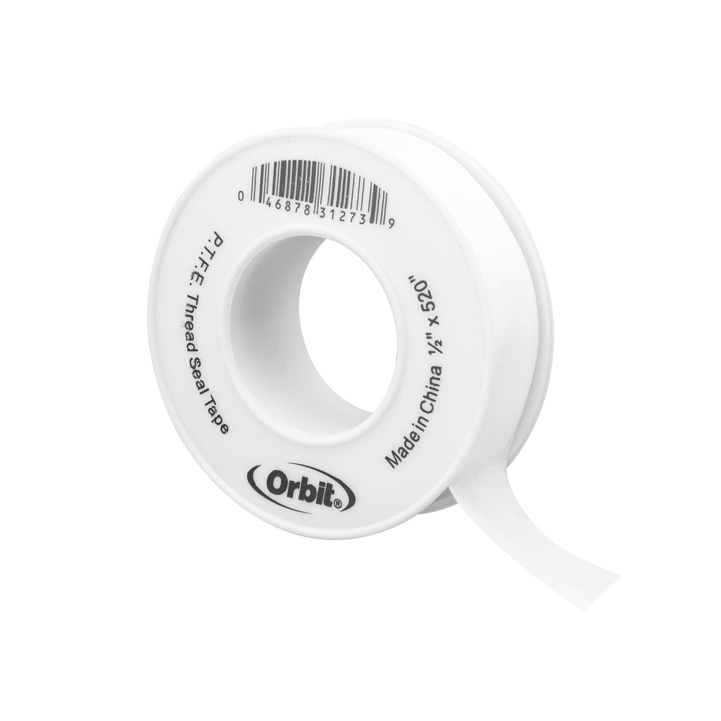Cinta selladora de roscas para tuberías de 1/2" x 520", 31273