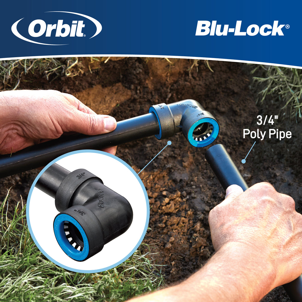 Codo Blu-Lock de 3/4" 31374