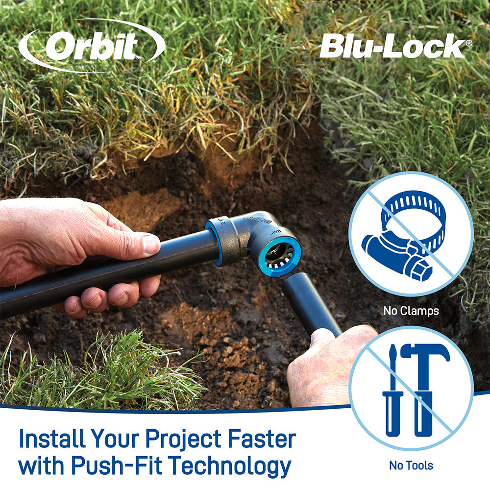 3/4 Inch Blu-Lock® Pipe 100 FT. Reclaimed