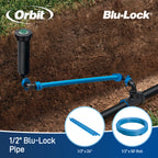 Tubería Blu-Lock de 1/2 pulg. x 24 pulg. 31572