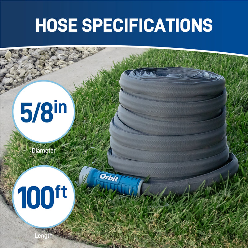 100 ft X 5/8" Heavy Duty Fabric Hose