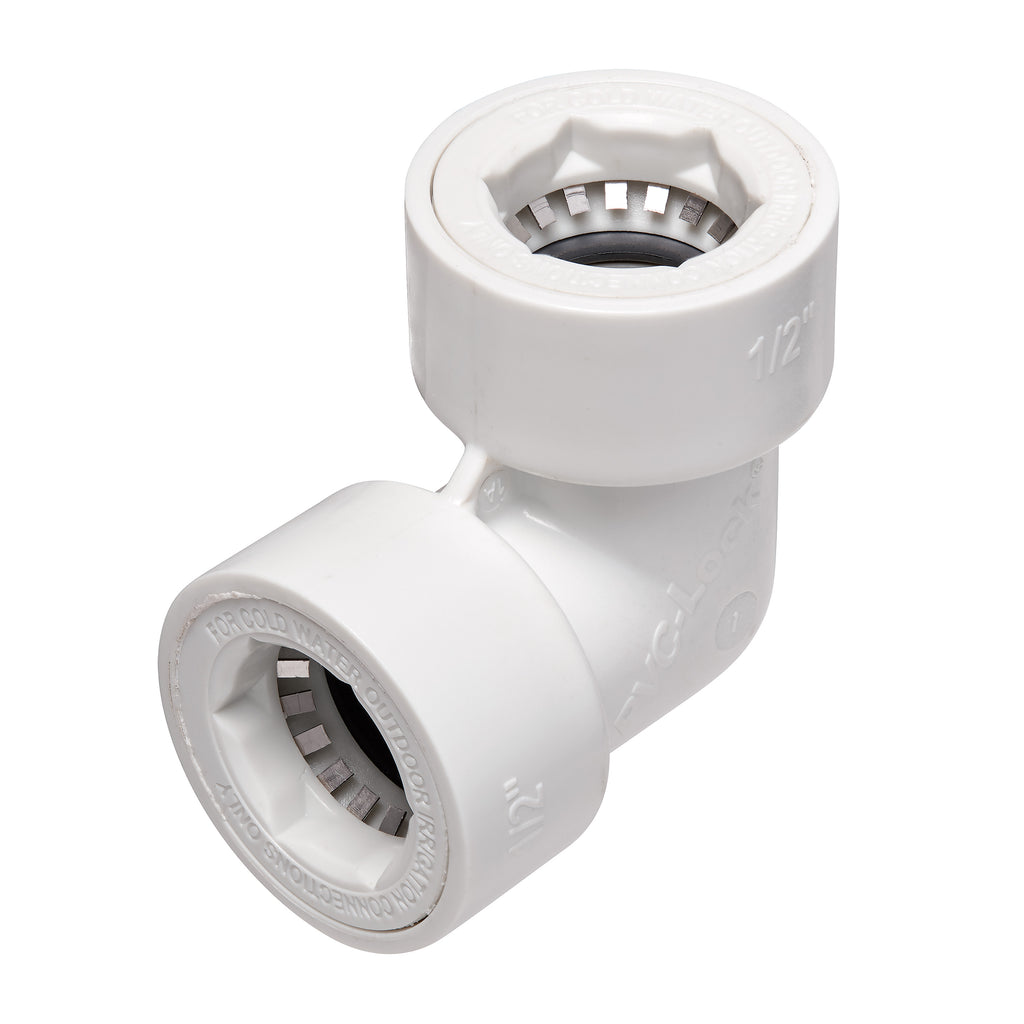 Codo PVC-Lock de 1/2" 33774