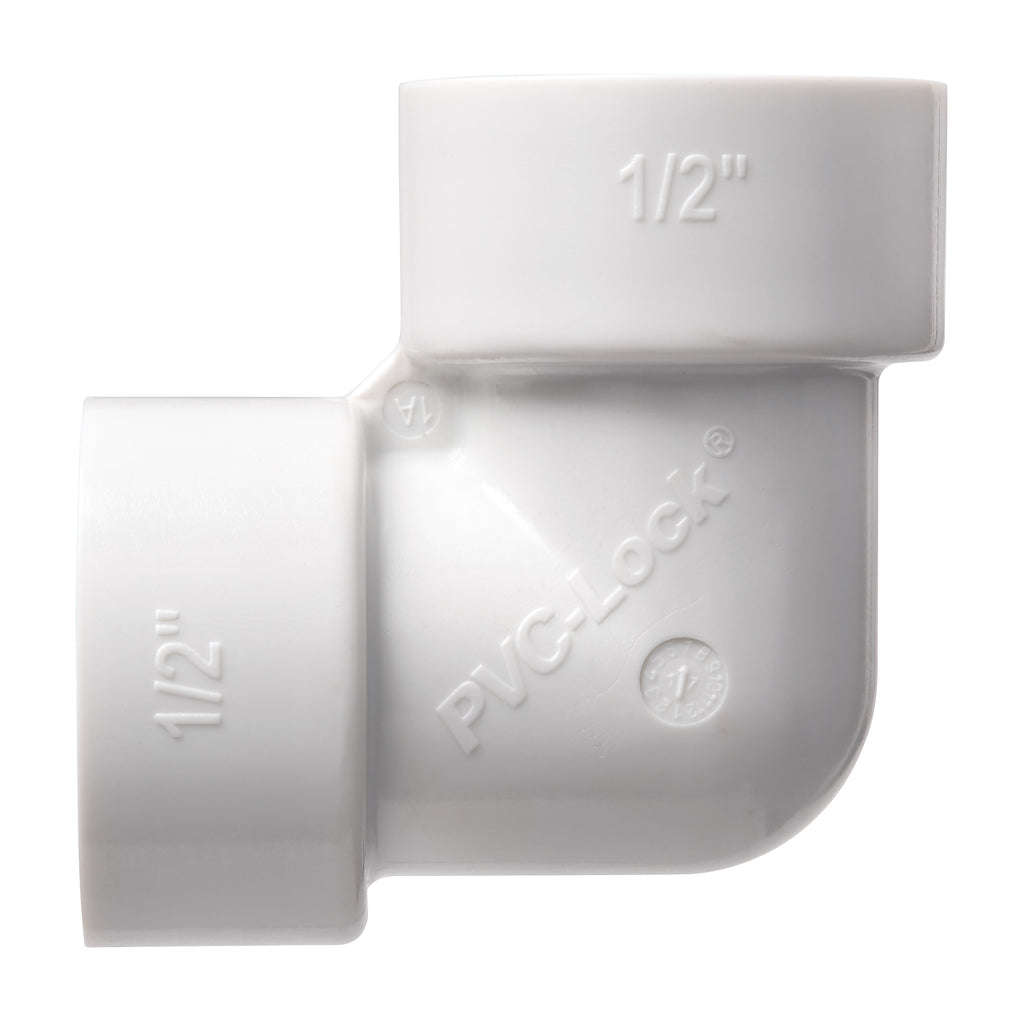 Codo PVC-Lock de 1/2" 33774