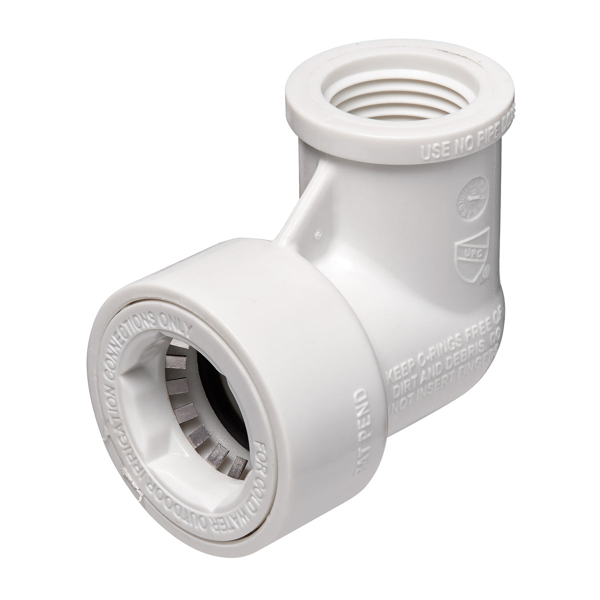 Codo de 1/2" PVC-Lock x 1/2" FPT 33775