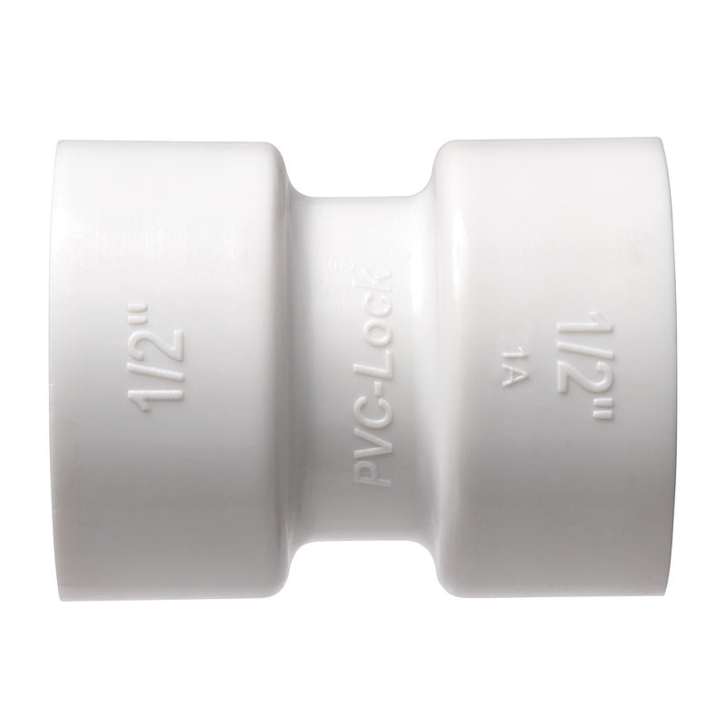 1/2" PVC-Lock Coupling 33776