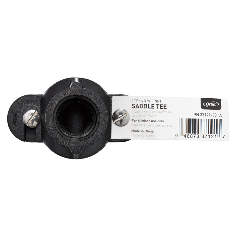 1" x 1/2" PVC Pipe Saddle Tee | 37121