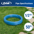 Tubería Blu-Lock de 1/2" x 50' 37596