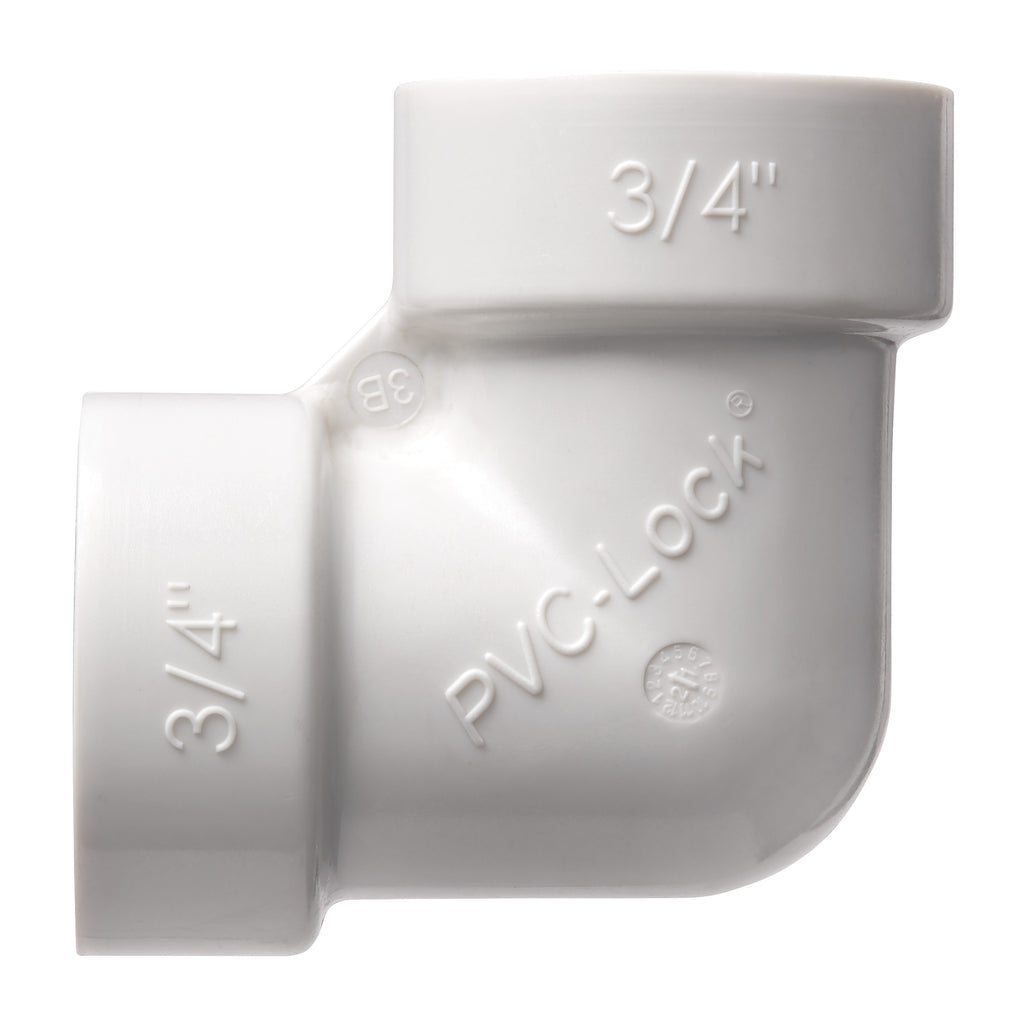 Codo PVC-Lock de 3/4" 34774