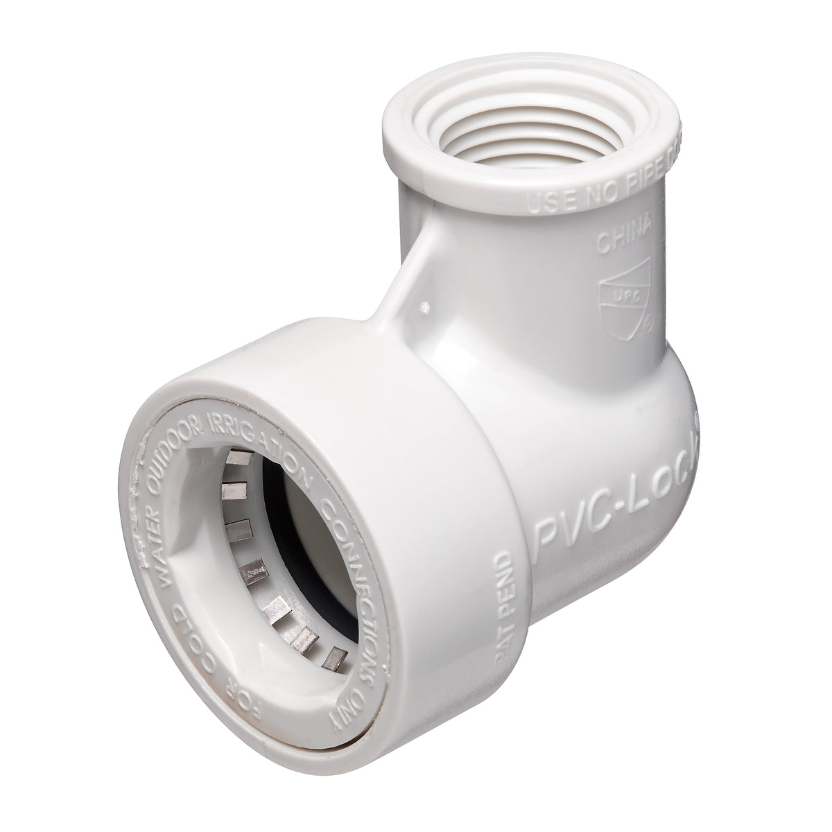 Codo Reductor PVC-Lock de 3/4" x 1/2" FPT 34775