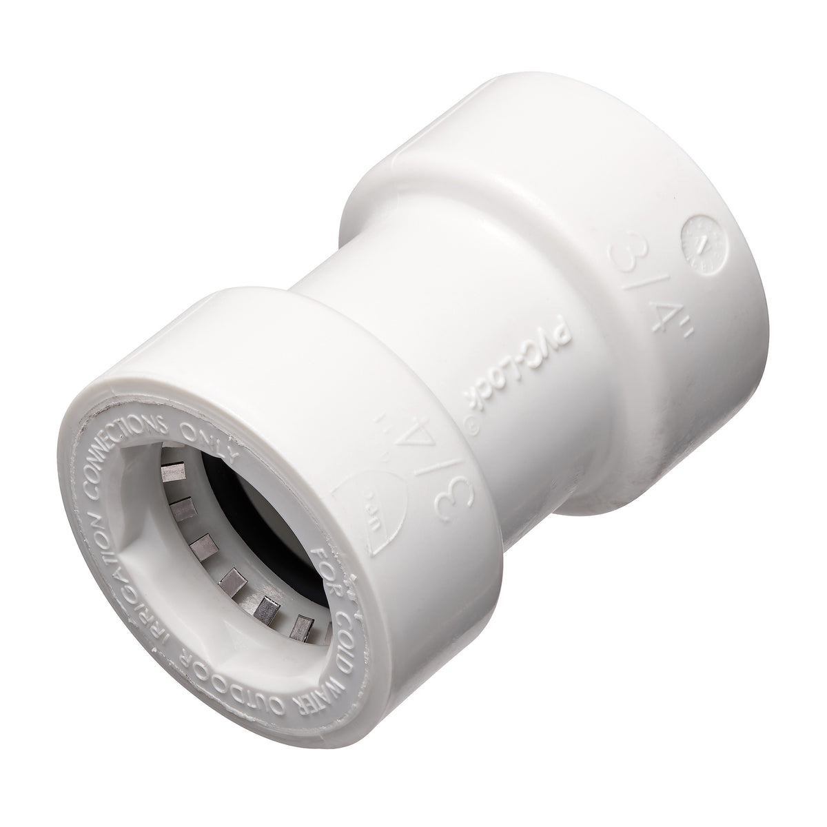 Acoplamiento PVC-Lock de 3/4" 34776