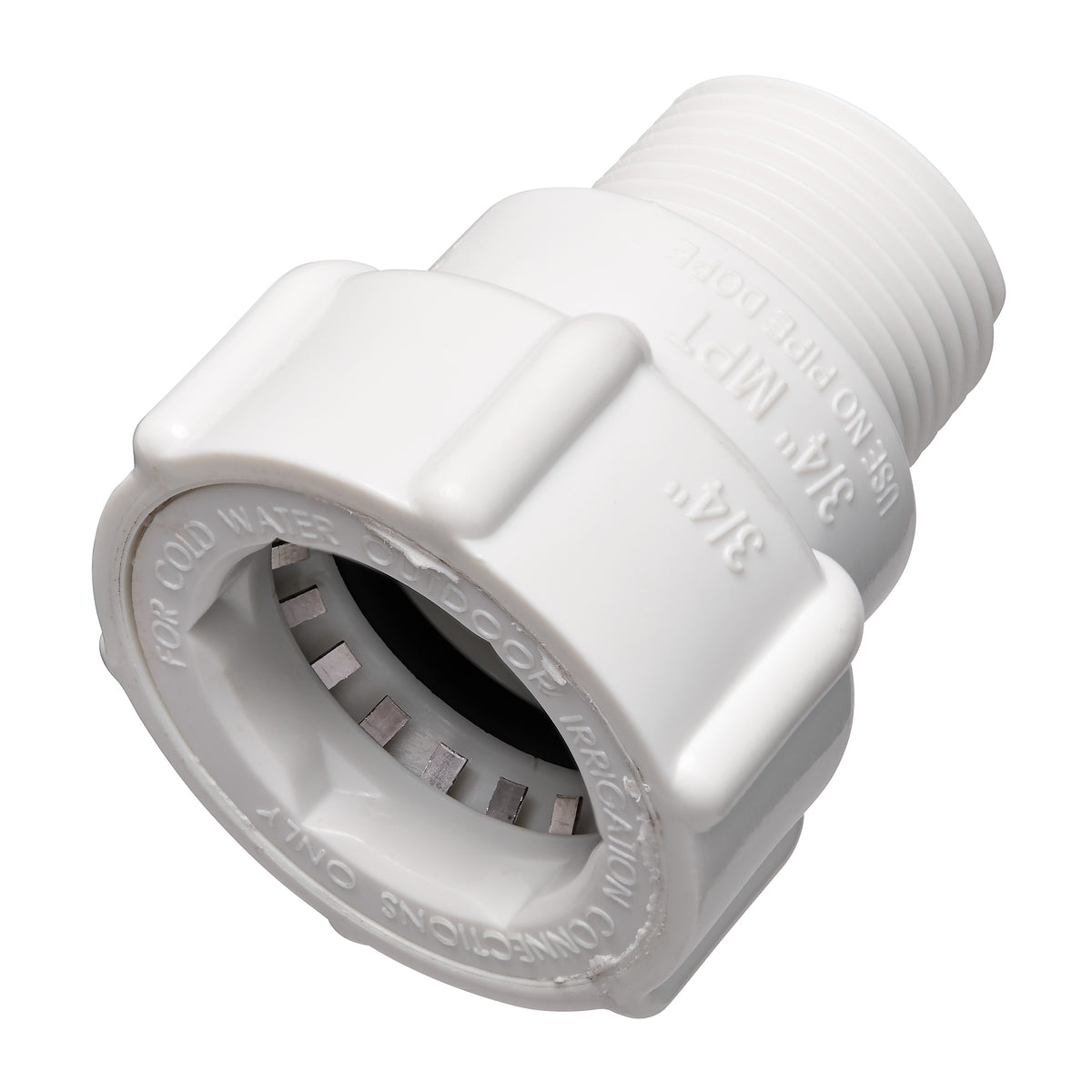 Adaptador de PVC-Lock de 3/4" x 3/4" MPT 34778