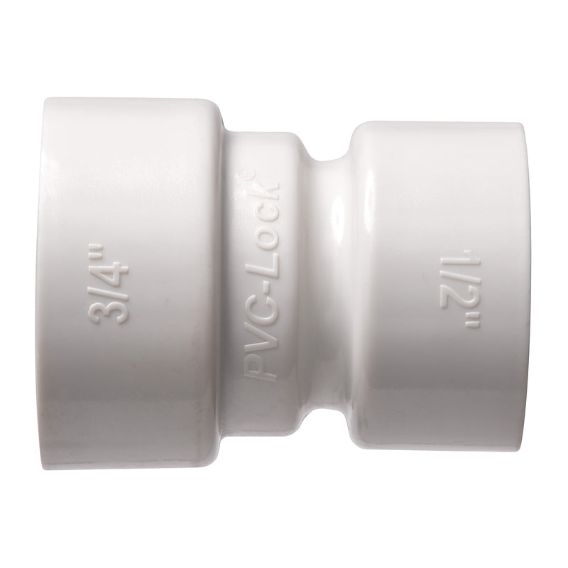 3/4" x 1/2" PVC-Lock Reducing Coupling 34779