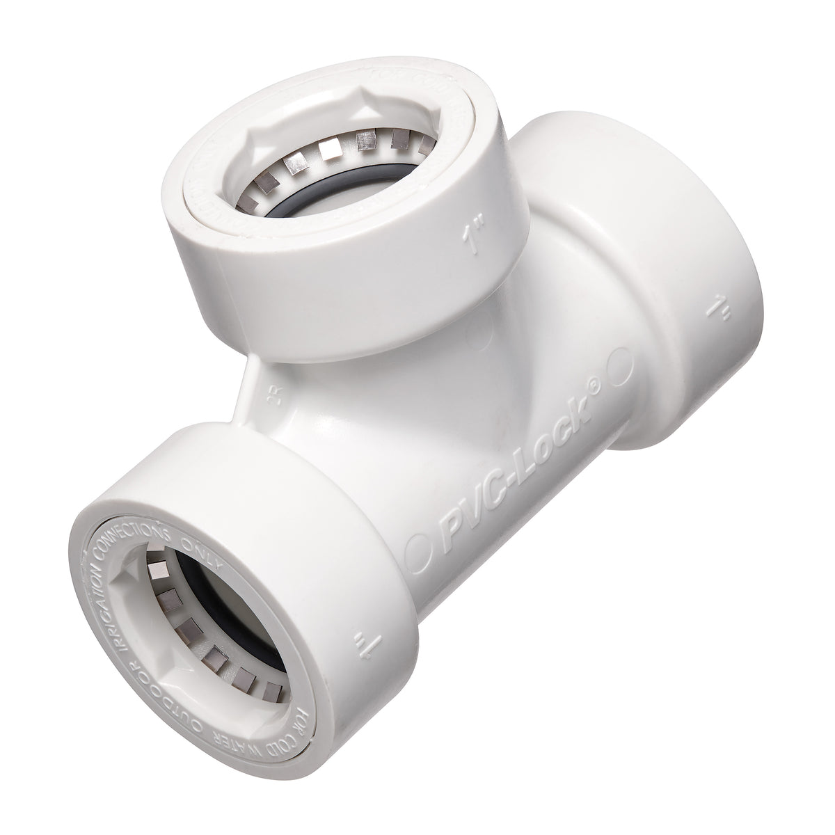 Te de PVC-Lock de 1" 35672
