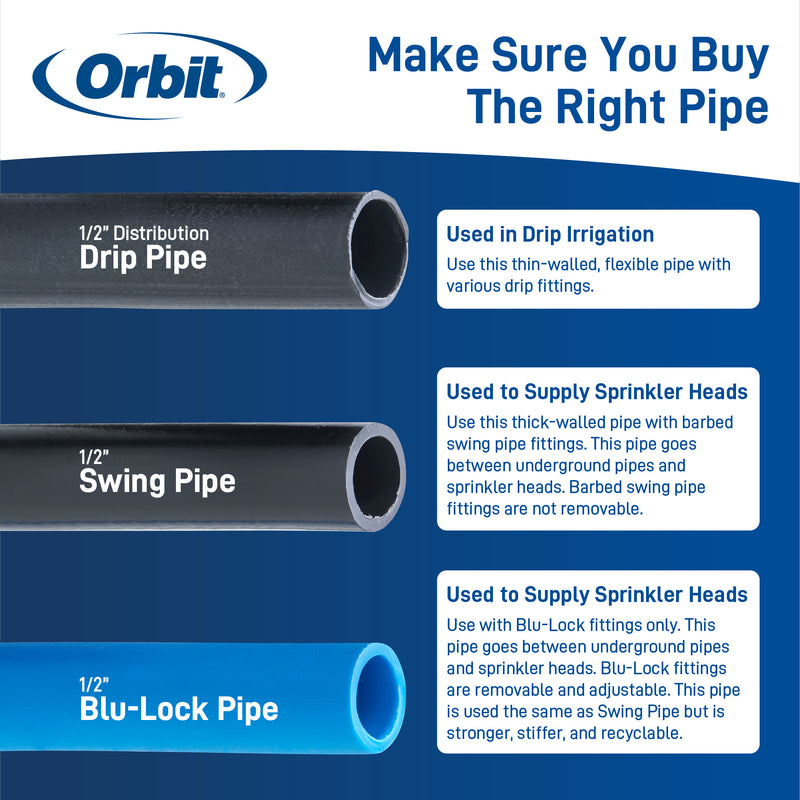 ½ in. x 24 in. Riser Flex Sprinkler Swing Pipe | 37151