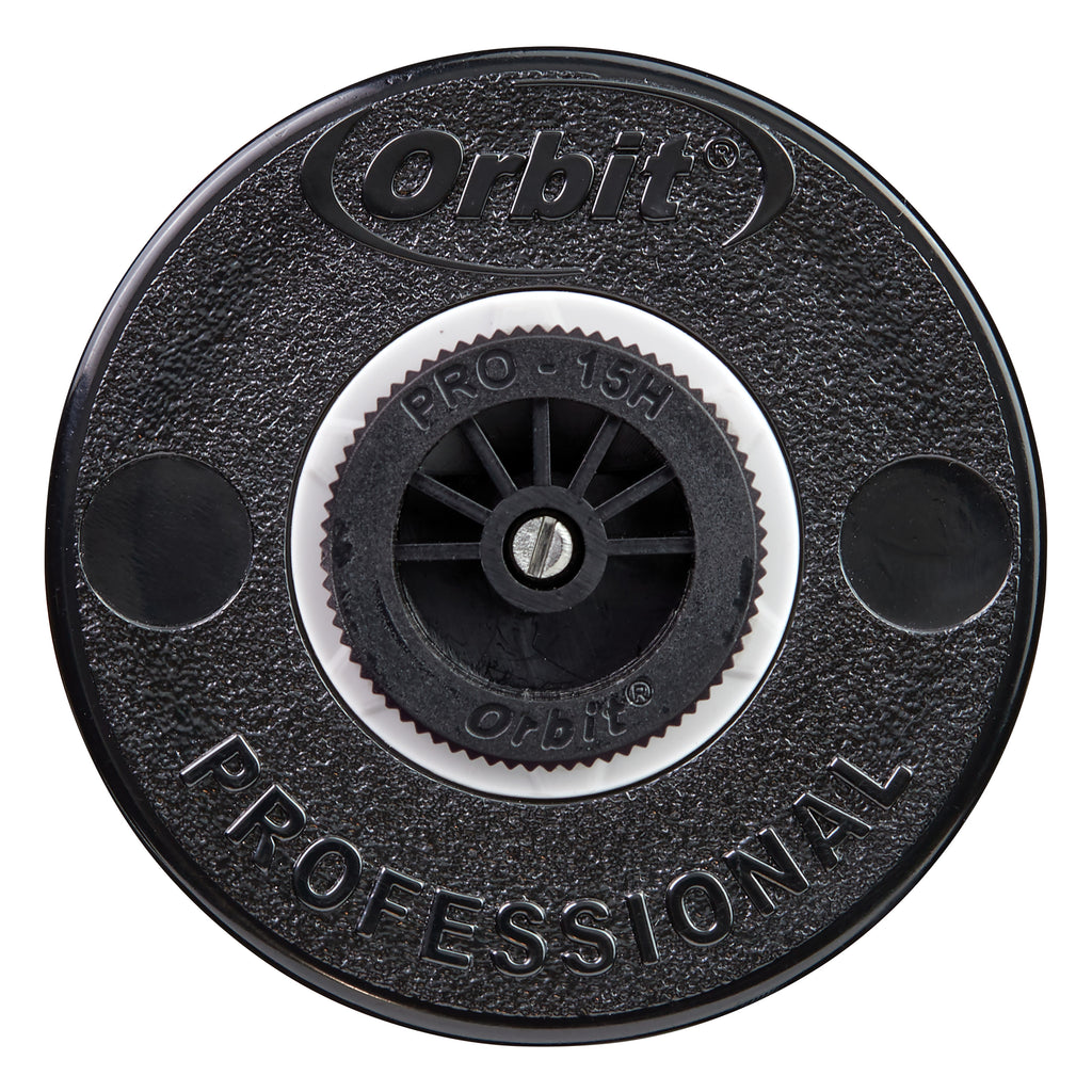 Cabezal de pulverización profesional de 3" con boquilla de media caña 54336