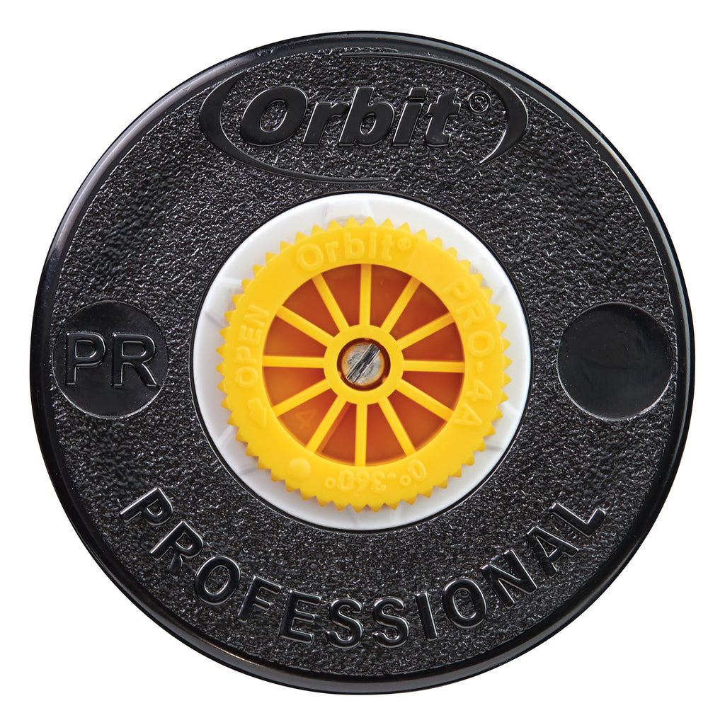 Aspersor emergente profesional de 4 pulgadas con regulador de presión y boquilla ajustable de 4 pies | 80300