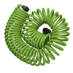Manguera en espiral de 50 pies con roscas ABS y boquilla de 8 patrones | 27389