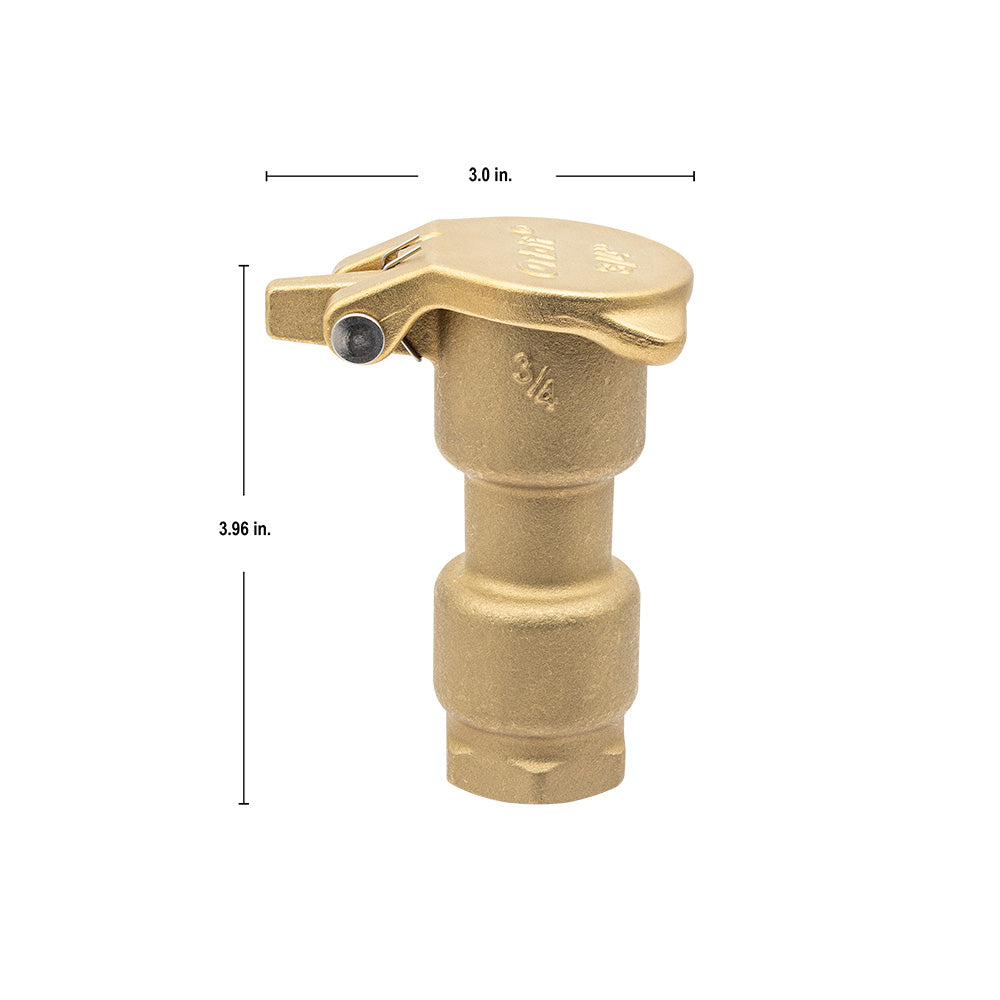 Brass Quick Coupler Valves & Keys