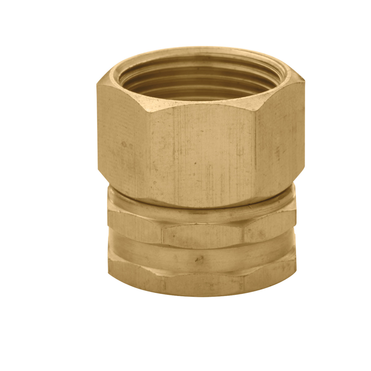 3/4" FPT x FHT Latón Giratorio 53036