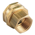 1/2" FPT x 3/4" FHT Latón Giratorio 53037