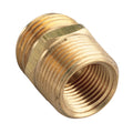 Adaptador de latón de 3/4" MPT o 1/2" FPT x 3/4" MHT 53038