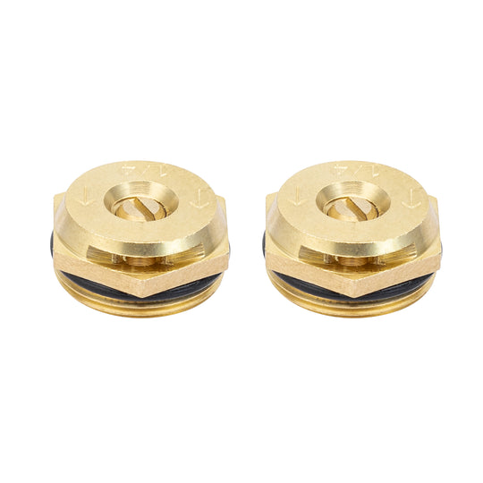 Brass Flush Head Sprinklers Nozzles (2-pack)