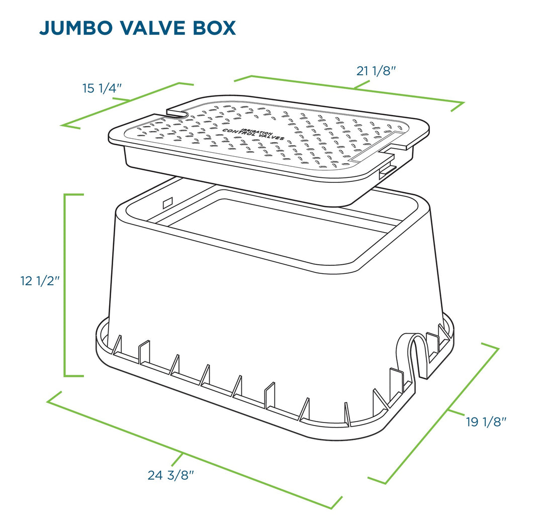 Rectangular Sprinkler Valve Boxes