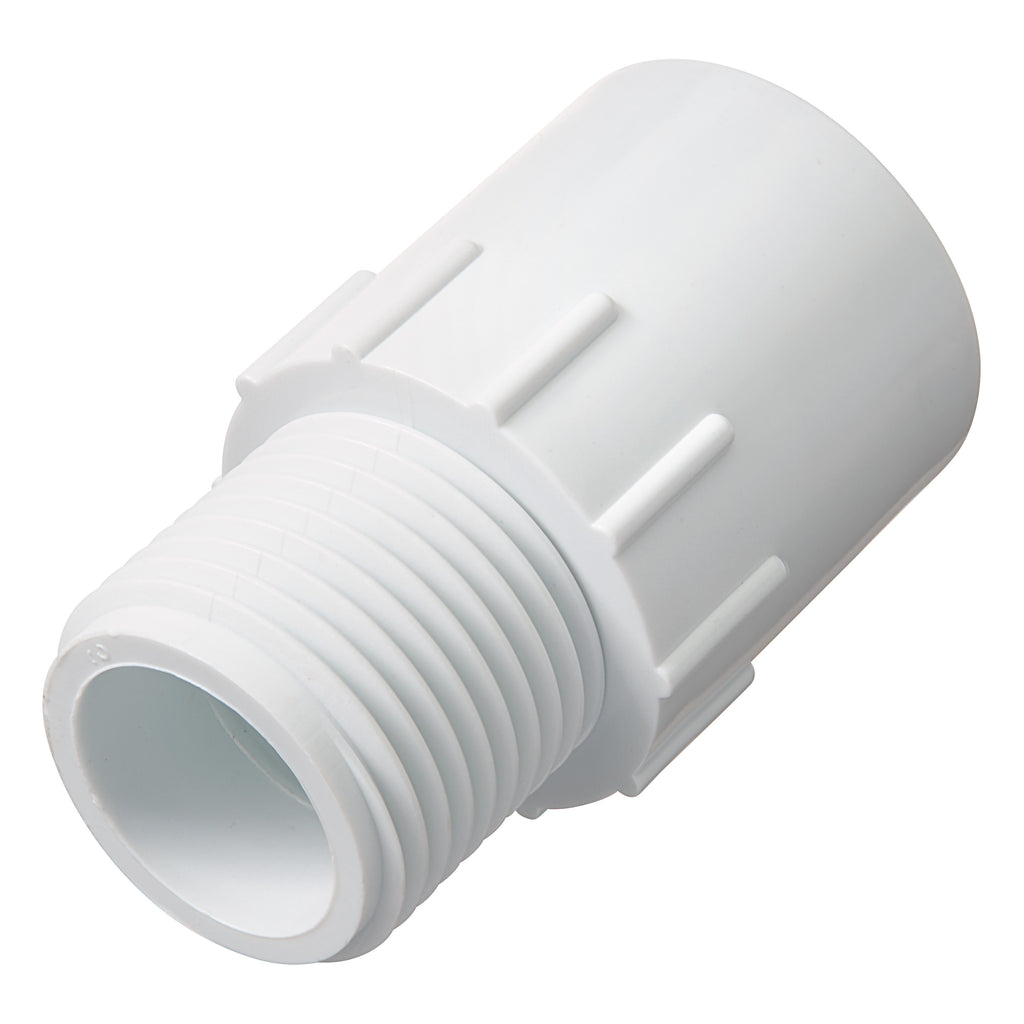 Accesorio de PVC de 3/4" deslizante x MHT, 53361
