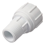 Adaptador giratorio de PVC de 1/2" MPT x 3/4" FHT | 53365