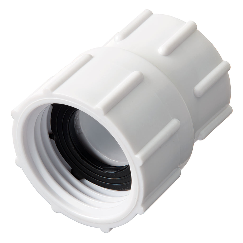 Adaptador giratorio de PVC de 1/2" HPT x 3/4" HHT 53366