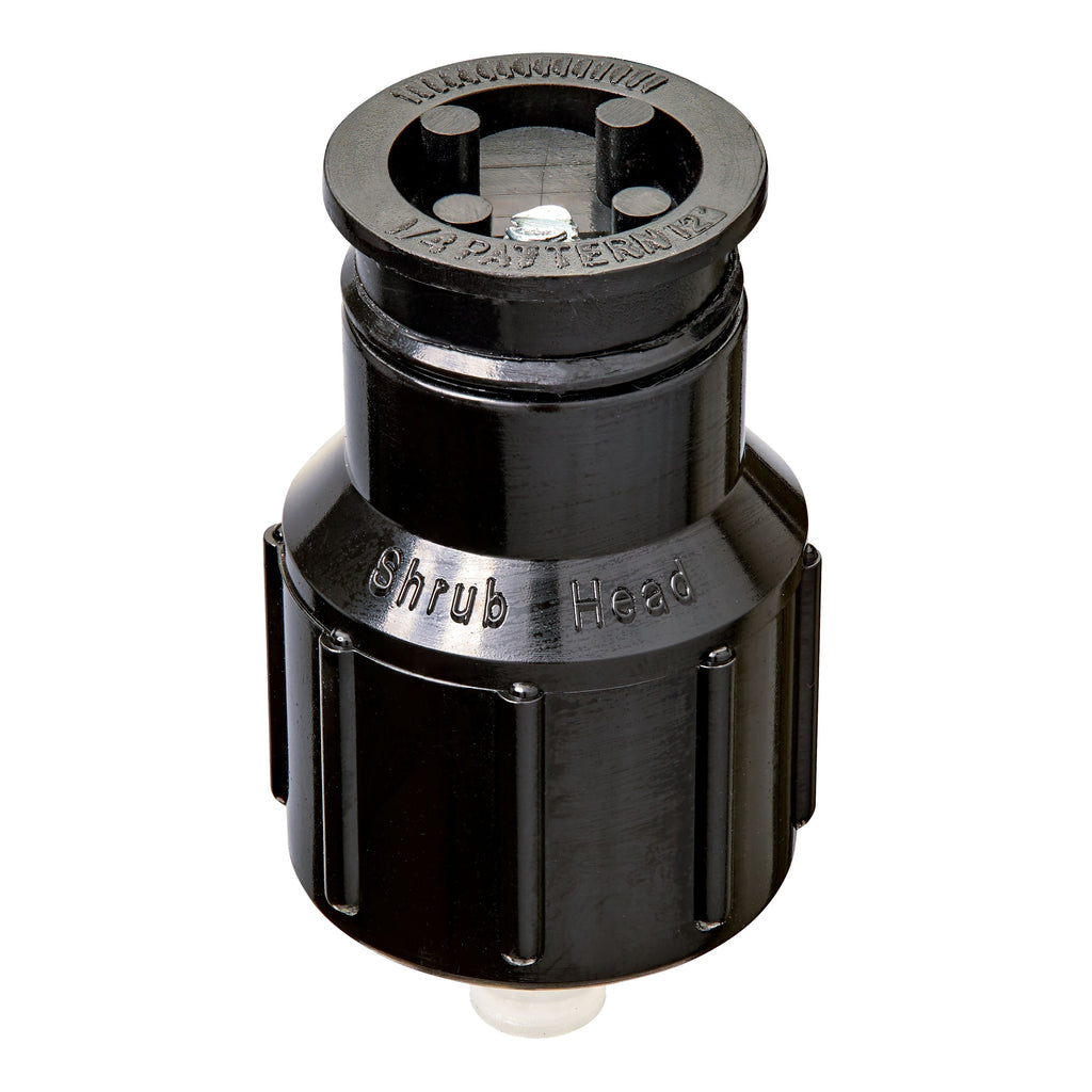 Cabezal de arbusto con boquilla de inserción de patrón de cuarto 54011
