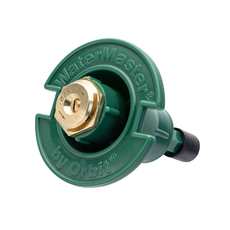 Plastic Pop-Up Flush Head w/Brass Half Pattern Nozzle 54028