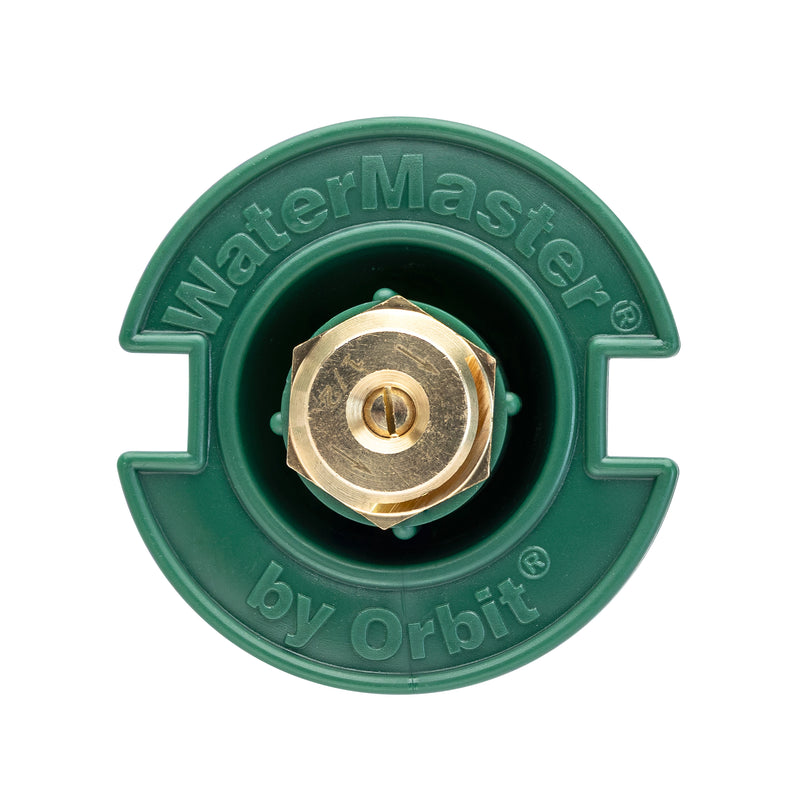 Plastic Pop-Up Flush Head w/Brass Half Pattern Nozzle 54028