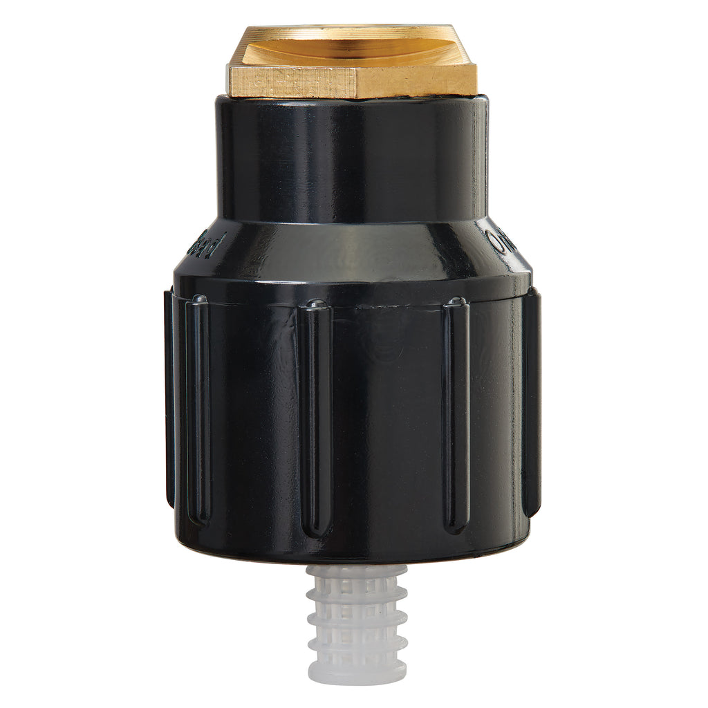 Cabezal de arbusto con boquilla insertable de medio patrón de latón 54039