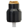 Cabezal de arbusto con boquilla insertable de medio patrón de latón 54039