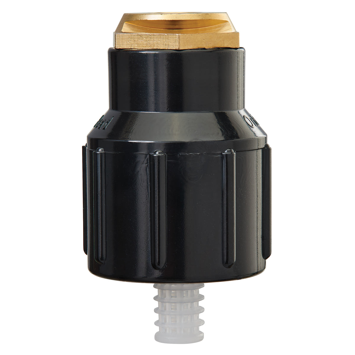 Cabezal de arbusto con boquilla insertable de medio patrón de latón 54039