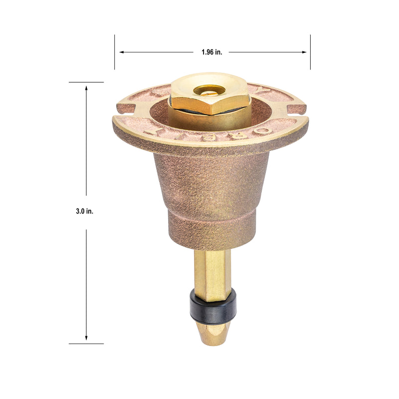 Brass Pop-Up with Full Pattern Nozzle | 54070