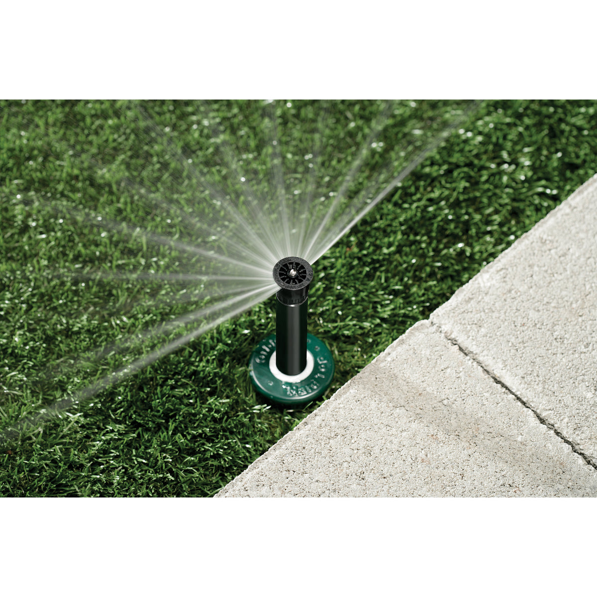 Cabezal de rociado profesional de tapa dura de 4" con boquilla ajustable de 15' 54501