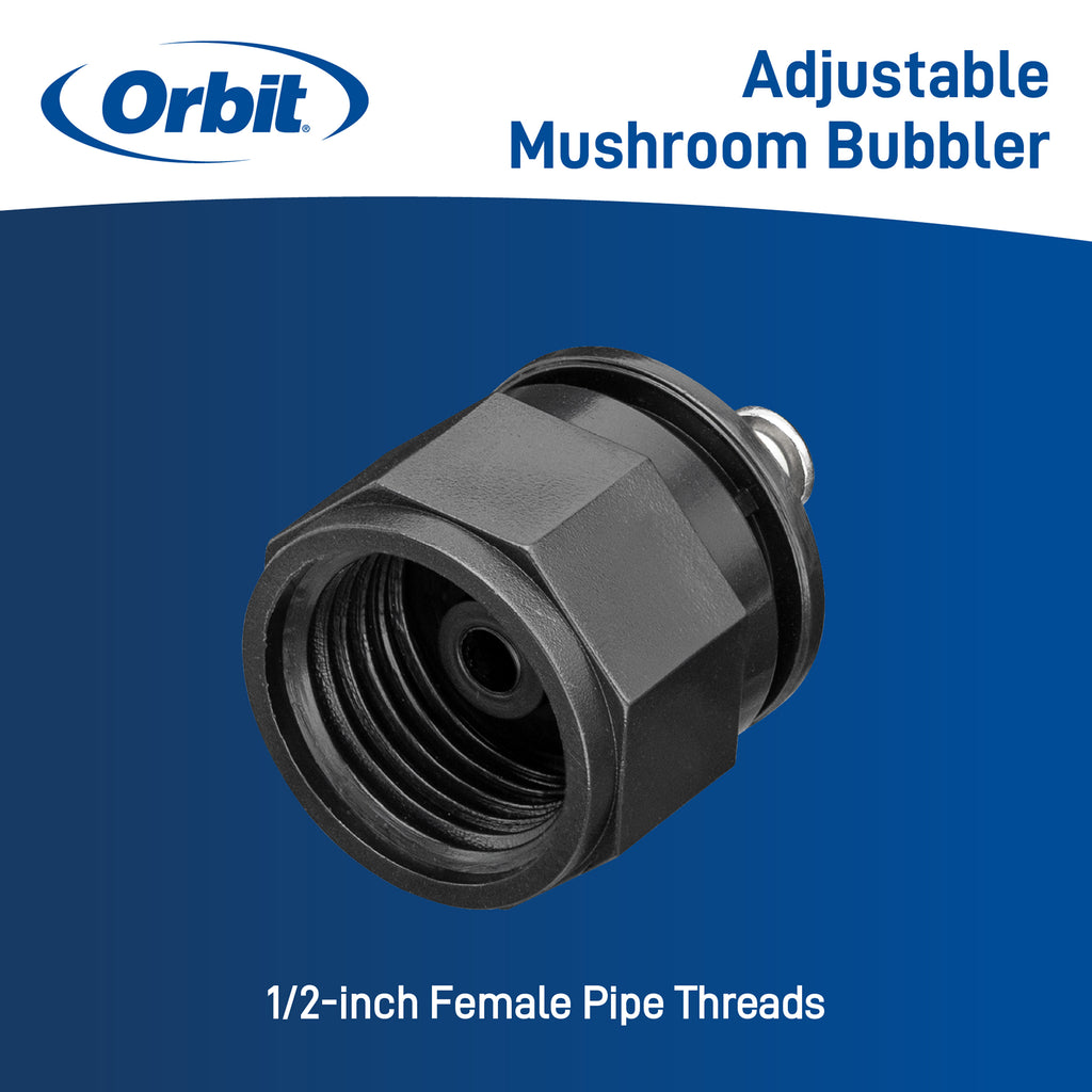 Burbujeador tipo hongo con tornillo de flujo ajustable | 54119