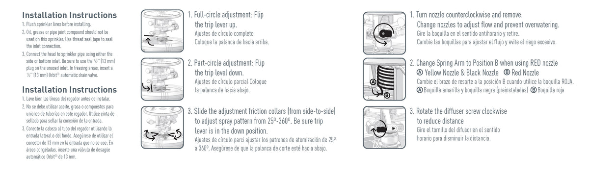 Aspersor de impacto emergente Pulse XL con bote | 55201