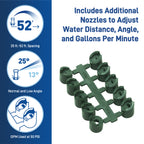 Aspersor de rotor con accionamiento por engranajes profesional Voyager II® 55661