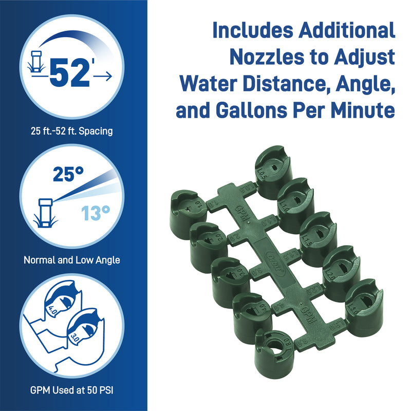 Voyager II® Professional Gear-Drive Rotor Sprinkler 55661