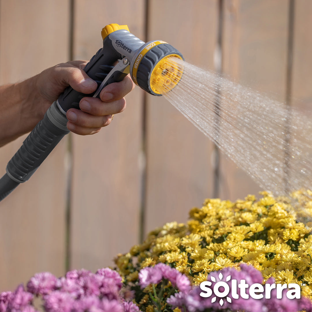 8-Pattern Garden Hose Nozzle with Front Trigger